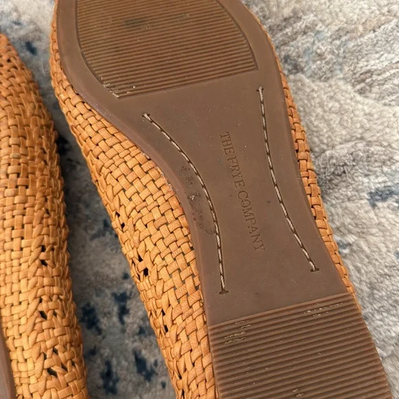 Frye Regina Woven Ballet Flats Sz 9.5 - Picture 3 of 8